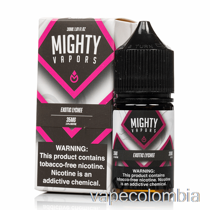 Vape Kit Completo Lichi Exótico - Sales Mighty Vapors - 30ml 35mg